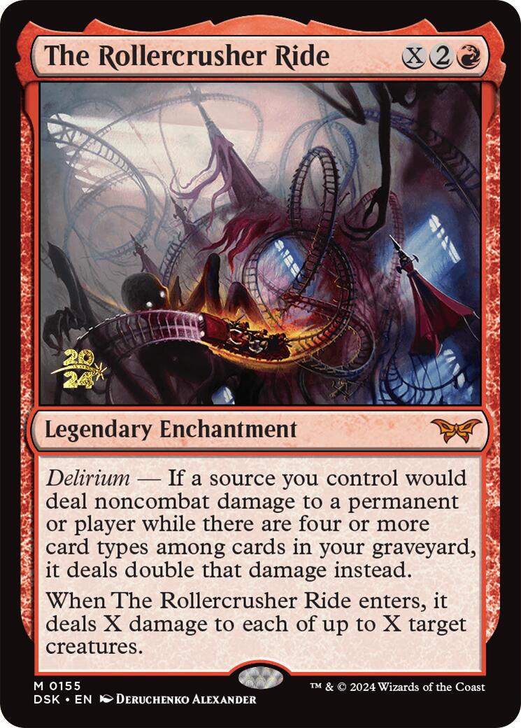 The Rollercrusher Ride (0155) [Duskmourn: House of Horror Prerelease Promos] | Good Games Cannington