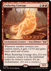 Enduring Courage [Duskmourn: House of Horror Prerelease Promos] | Good Games Cannington