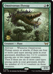 Omnivorous Flytrap [Duskmourn: House of Horror Prerelease Promos] | Good Games Cannington