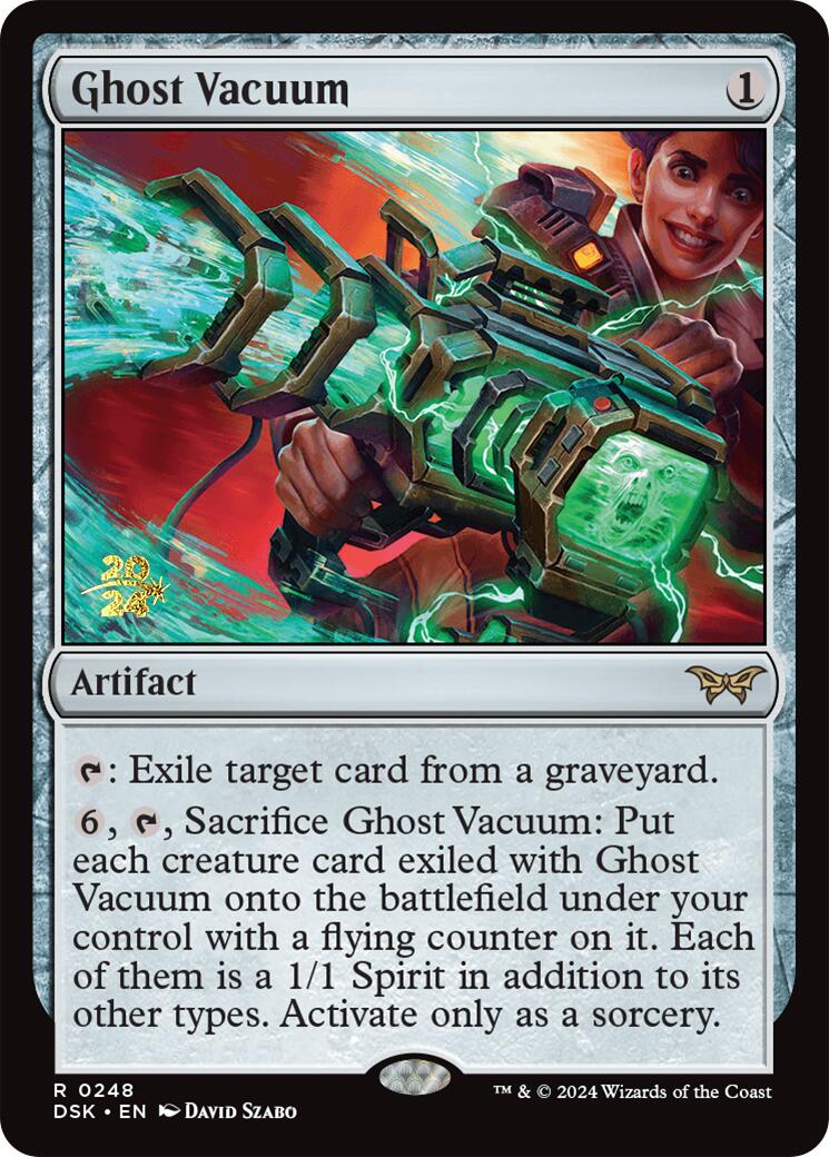 Ghost Vacuum [Duskmourn: House of Horror Prerelease Promos] | Good Games Cannington