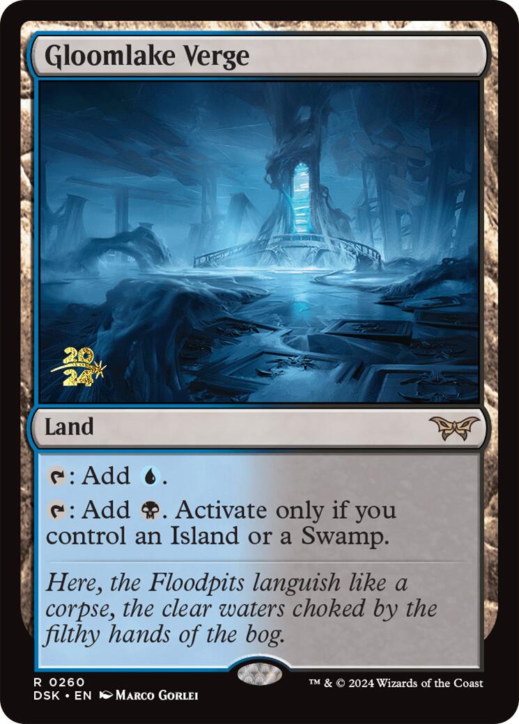 Gloomlake Verge [Duskmourn: House of Horror Prerelease Promos] | Good Games Cannington