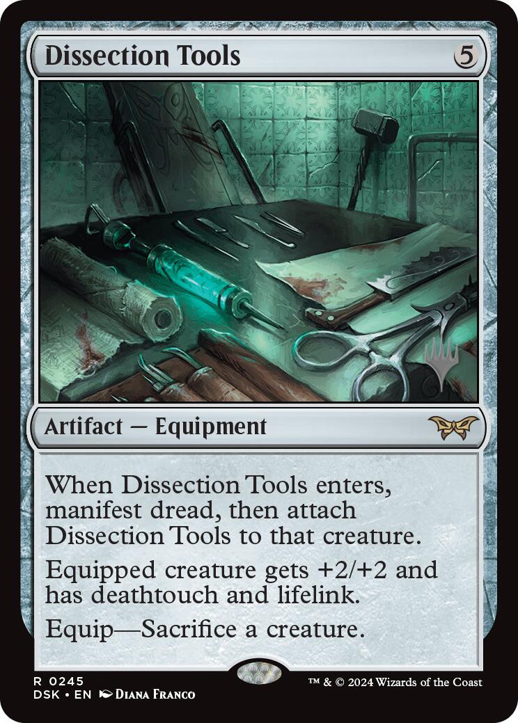Dissection Tools (Promo Pack) [Duskmourn: House of Horror Promos] | Good Games Cannington