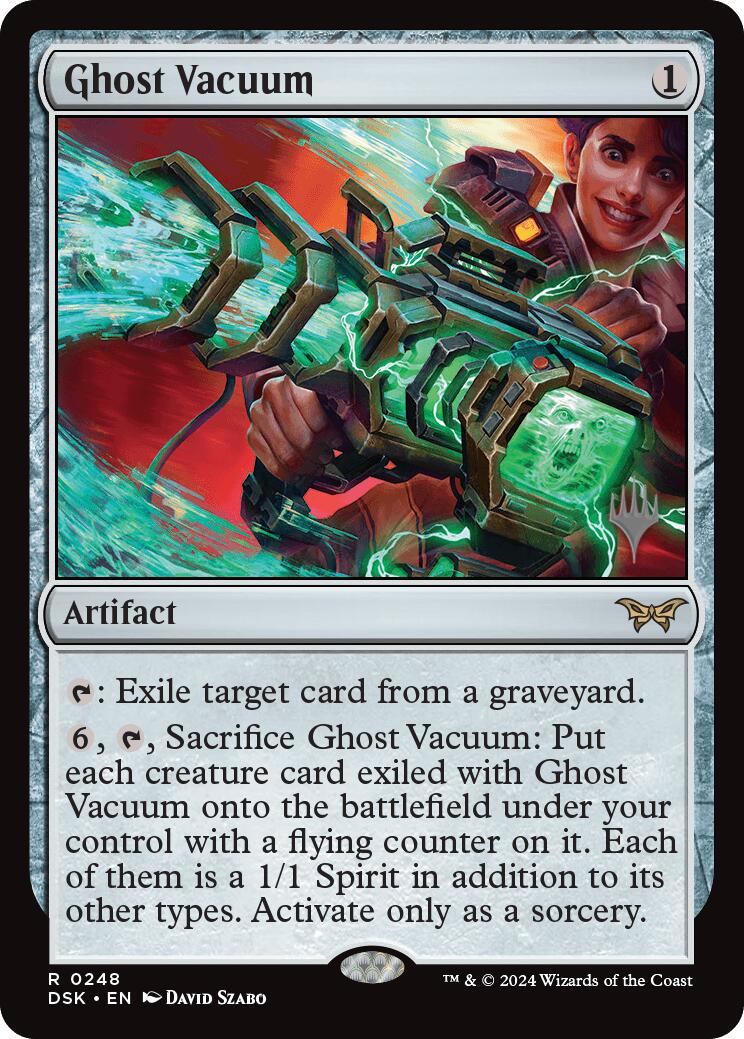 Ghost Vacuum (Promo Pack) [Duskmourn: House of Horror Promos] | Good Games Cannington