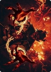 Tibalt's Trickery Art Card [Kaldheim Art Series] | Good Games Cannington