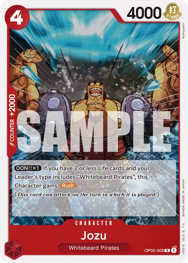 Jozu [Starter Deck: RED Edward.Newgate] | Good Games Cannington