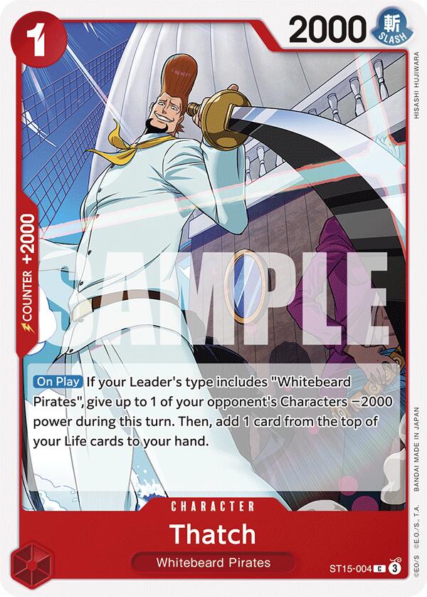 Thatch [Starter Deck: RED Edward.Newgate] | Good Games Cannington