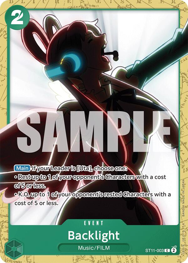 Backlight [Starter Deck: GREEN Uta] | Good Games Cannington
