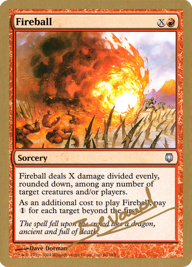 Fireball (Manuel Bevand) [World Championship Decks 2004] | Good Games Cannington