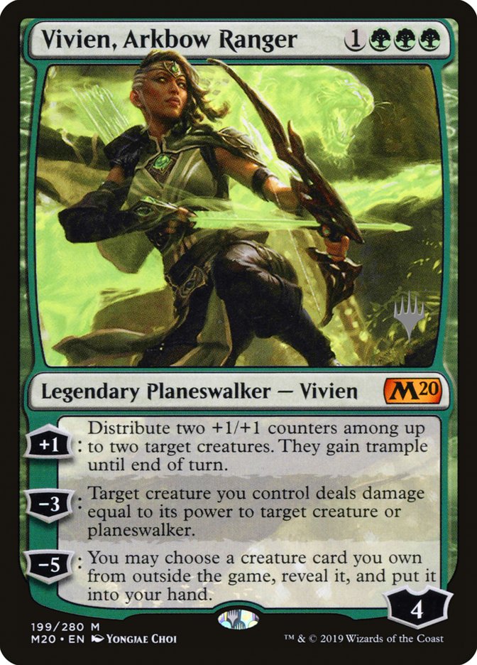 Vivien, Arkbow Ranger (Promo Pack) [Core Set 2020 Promos] | Good Games Cannington