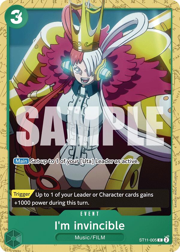 I'm invincible [Starter Deck: GREEN Uta] | Good Games Cannington