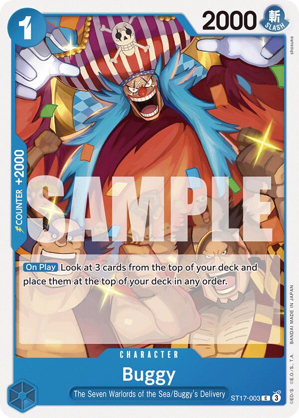 Buggy [Starter Deck: Blue Donquixote Doflamingo] | Good Games Cannington