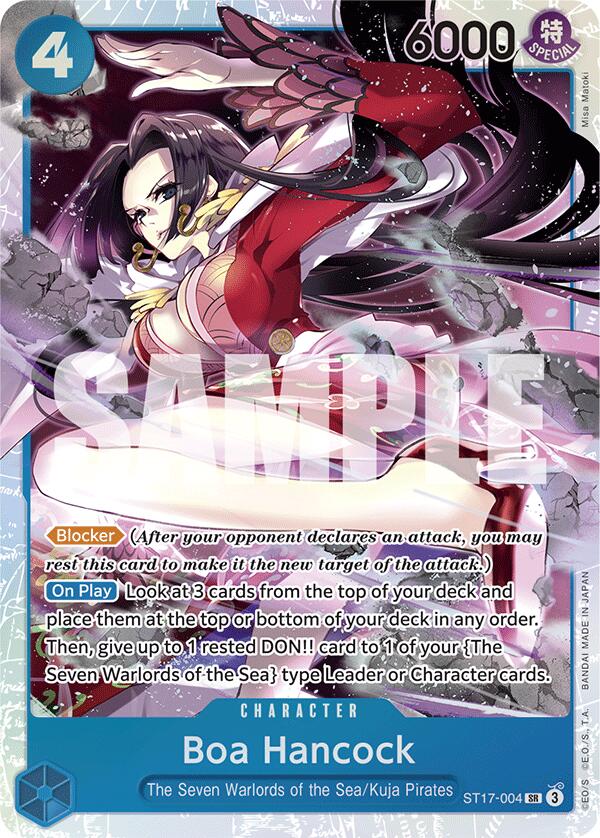 Boa Hancock [Starter Deck: Blue Donquixote Doflamingo] | Good Games Cannington