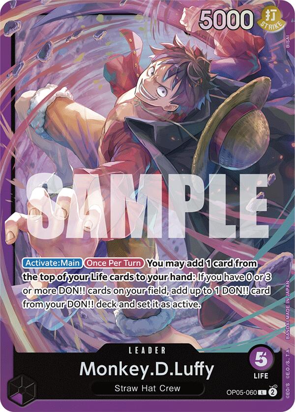 Monkey.D.Luffy [Starter Deck: PURPLE Monkey.D.Luffy] | Good Games Cannington