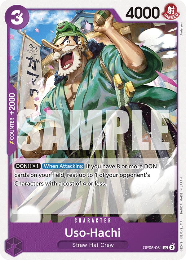 Uso-Hachi [Starter Deck: PURPLE Monkey.D.Luffy] | Good Games Cannington