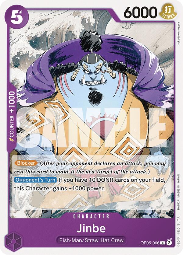 Jinbe [Starter Deck: PURPLE Monkey.D.Luffy] | Good Games Cannington