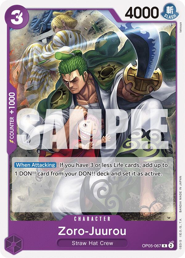 Zoro-Juurou [Starter Deck: PURPLE Monkey.D.Luffy] | Good Games Cannington