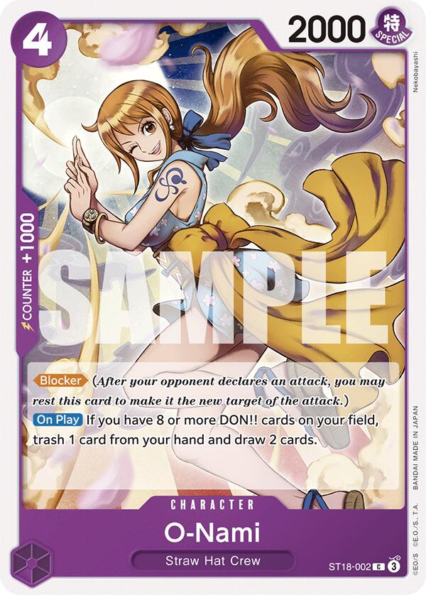 O-Nami [Starter Deck: PURPLE Monkey.D.Luffy] | Good Games Cannington