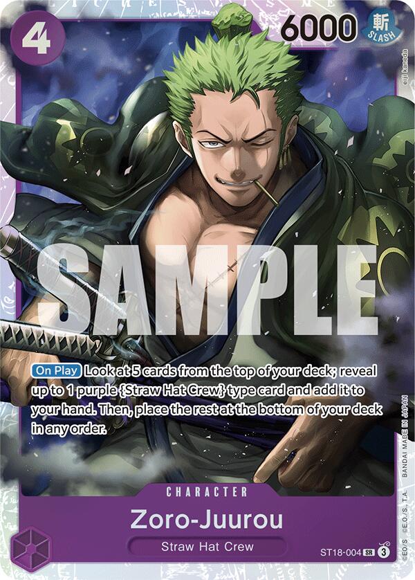 Zoro-Juurou [Starter Deck: PURPLE Monkey.D.Luffy] | Good Games Cannington