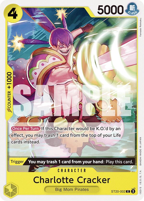 Charlotte Cracker [Starter Deck: YELLOW Charlotte Katakuri] | Good Games Cannington