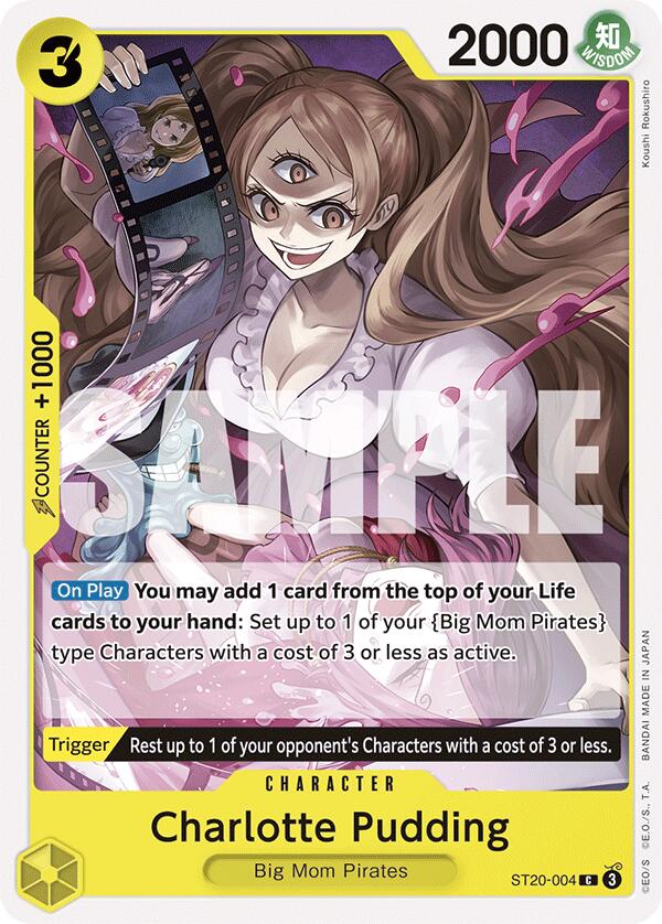 Charlotte Pudding [Starter Deck: YELLOW Charlotte Katakuri] | Good Games Cannington
