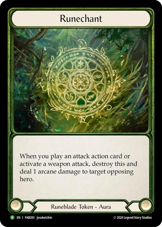 Runechant [FAB283] (Promo)  Cold Foil | Good Games Cannington