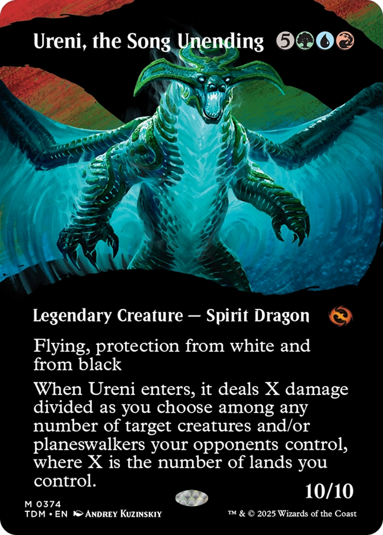Ureni, the Song Unending (Borderless) [Tarkir: Dragonstorm] | Good Games Cannington
