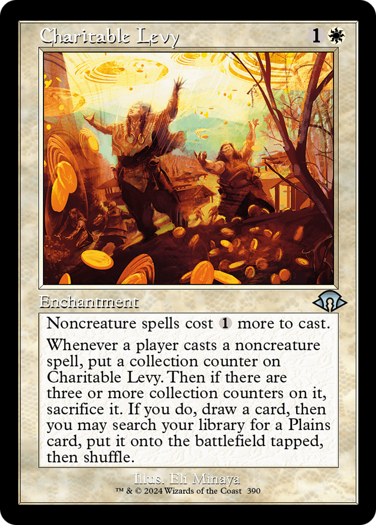 Charitable Levy (Retro) [Modern Horizons 3] | Good Games Cannington