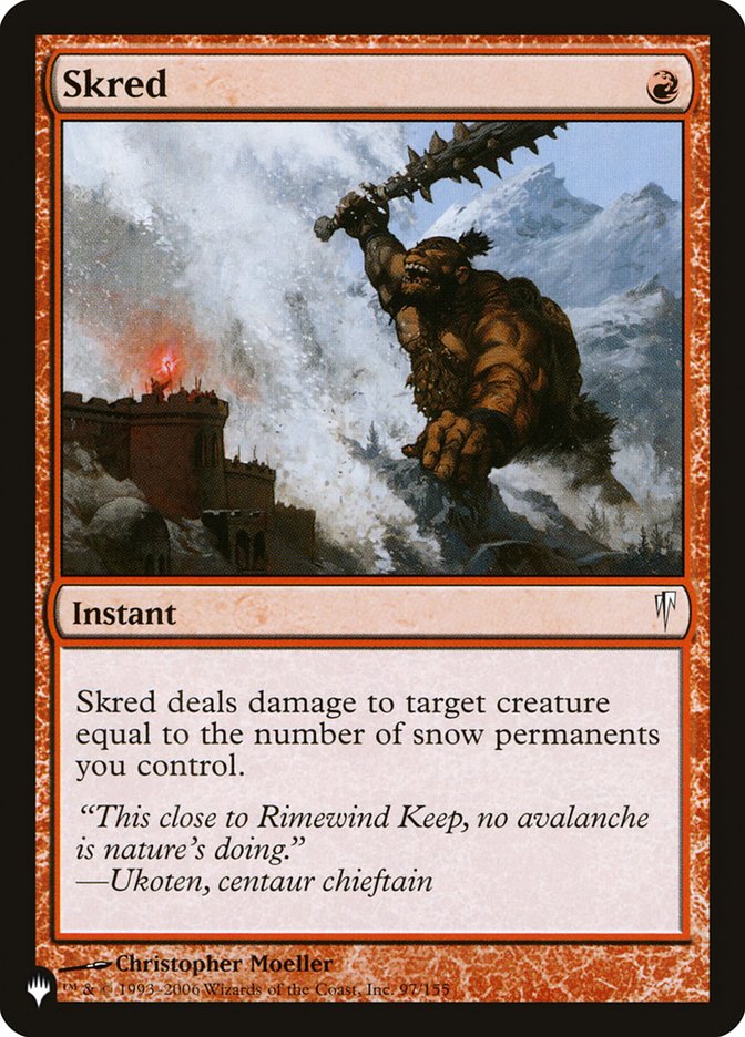Skred [The List] | Good Games Cannington