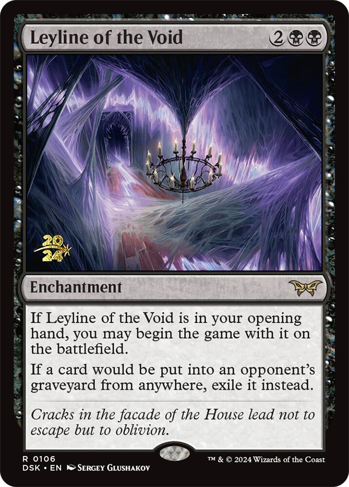 Leyline of the Void (0106) [Duskmourn: House of Horror Prerelease Promos] | Good Games Cannington