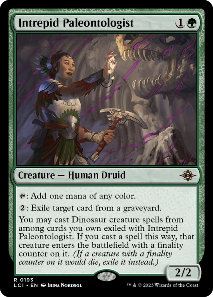 Intrepid Paleontologist [The Lost Caverns of Ixalan] | Good Games Cannington