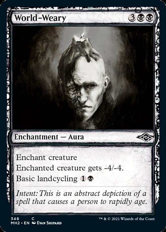World-Weary (Sketch) [Modern Horizons 2] | Good Games Cannington