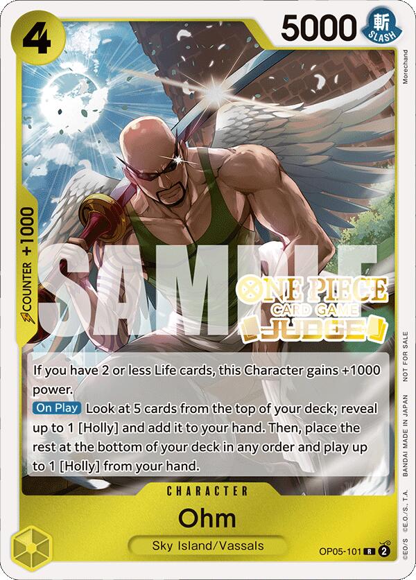 Ohm (Judge Pack Vol. 4) [One Piece Promotion Cards] | Good Games Cannington