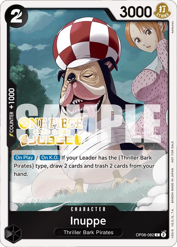 Inuppe (Judge Pack Vol. 4) [One Piece Promotion Cards] | Good Games Cannington