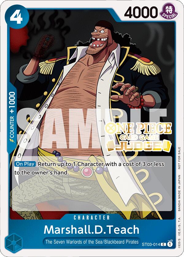 Marshall.D.Teach (Judge Pack Vol. 4) [One Piece Promotion Cards] | Good Games Cannington