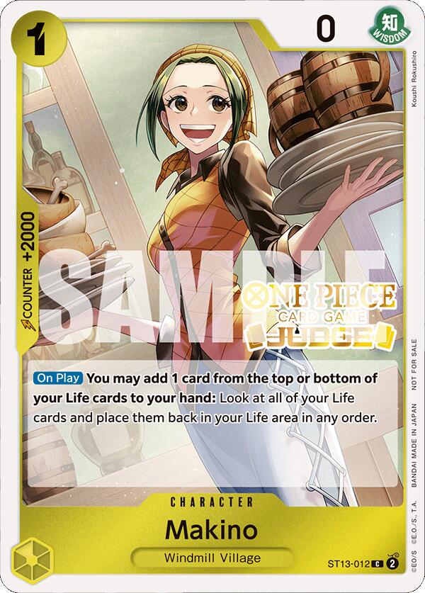 Makino (Judge Pack Vol. 4) [One Piece Promotion Cards] | Good Games Cannington