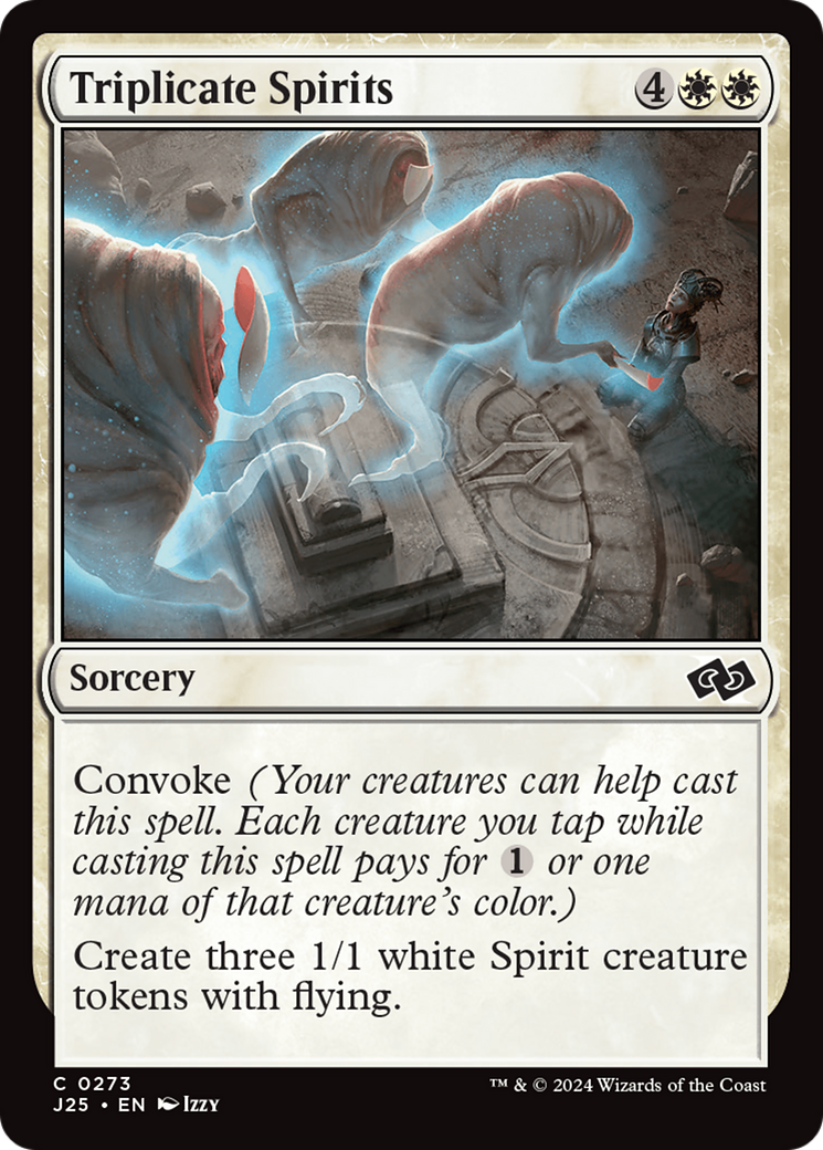 Triplicate Spirits [Foundations Jumpstart] | Good Games Cannington