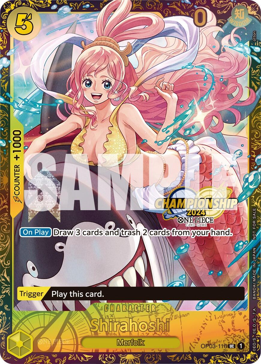 Shirahoshi (October Championship 2024 Online Regional) [One Piece Promotion Cards] | Good Games Cannington
