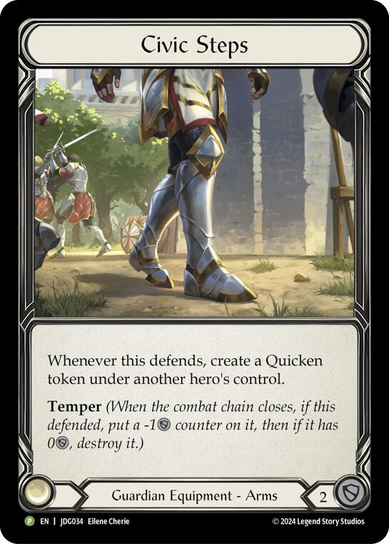 Civic Steps [JDG034] (Promo)  Cold Foil | Good Games Cannington