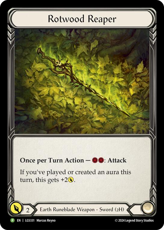 Rotwood Reaper [LGS331] (Promo)  Rainbow Foil | Good Games Cannington