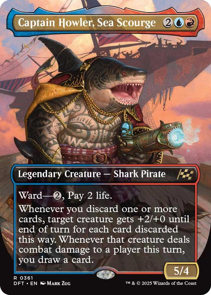Captain Howler, Sea Scourge 361 (Aetherdrift)  - Borderless | Good Games Cannington