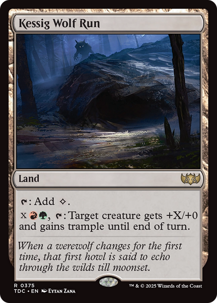 Kessig Wolf Run [Tarkir: Dragonstorm Commander] | Good Games Cannington