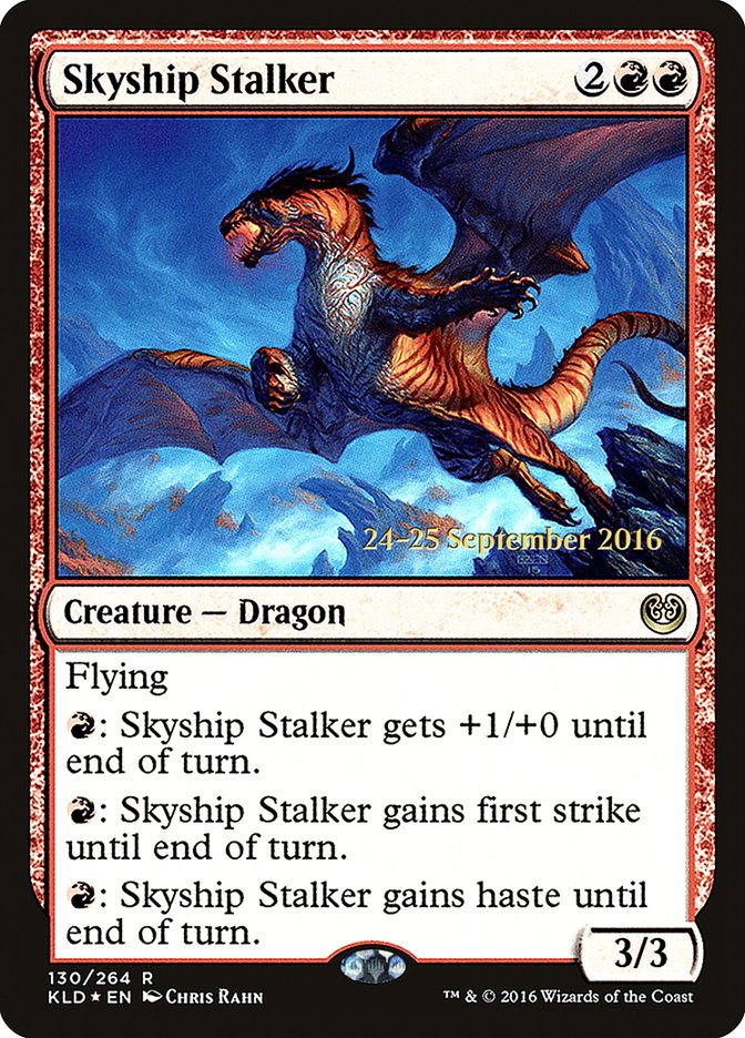 Skyship Stalker [Kaladesh Prerelease Promos] | Good Games Cannington
