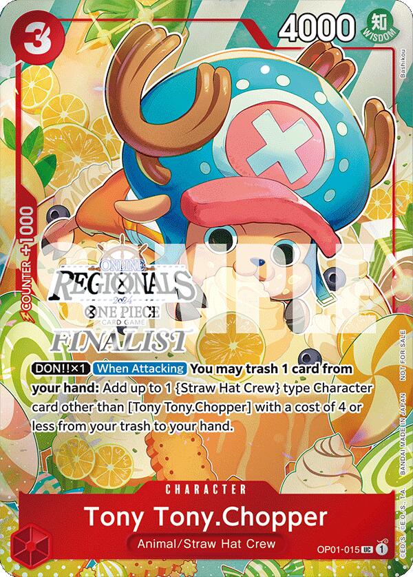 Tony Tony.Chopper (Online Regional 2024 Vol. 3) [Finalist] [One Piece Promotion Cards] | Good Games Cannington