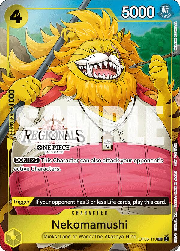 Nekomamushi (Offline Regional 2024 Vol. 3) [One Piece Promotion Cards] | Good Games Cannington