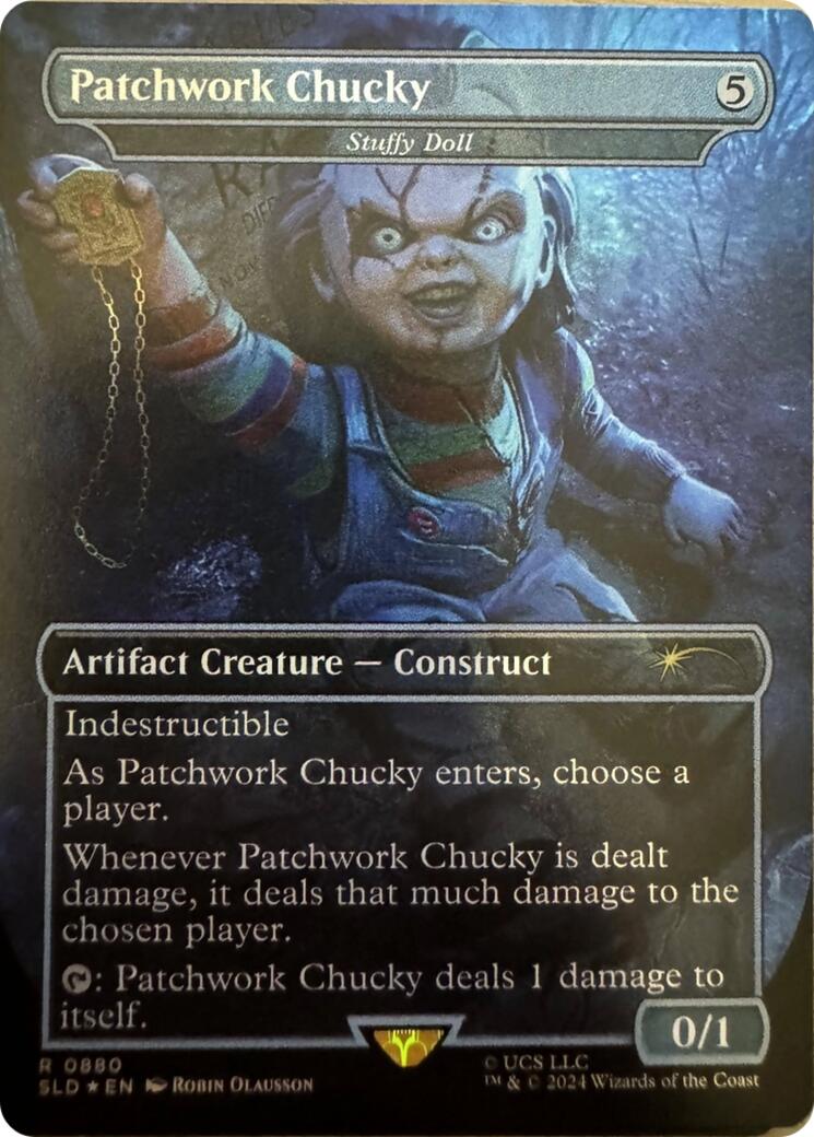 Patchwork Chucky - Stuffy Doll [Secret Lair Drop Series] | Good Games Cannington