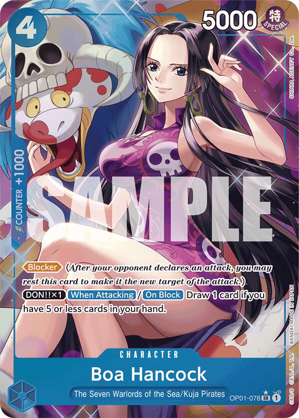 Boa Hancock (OP01-078) (Alternate Art) [Premium Booster -The Best-] | Good Games Cannington