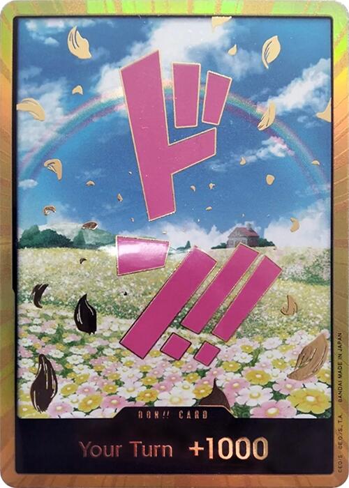 DON!! Card (Rebecca) (Gold) [Premium Booster -The Best-] | Good Games Cannington