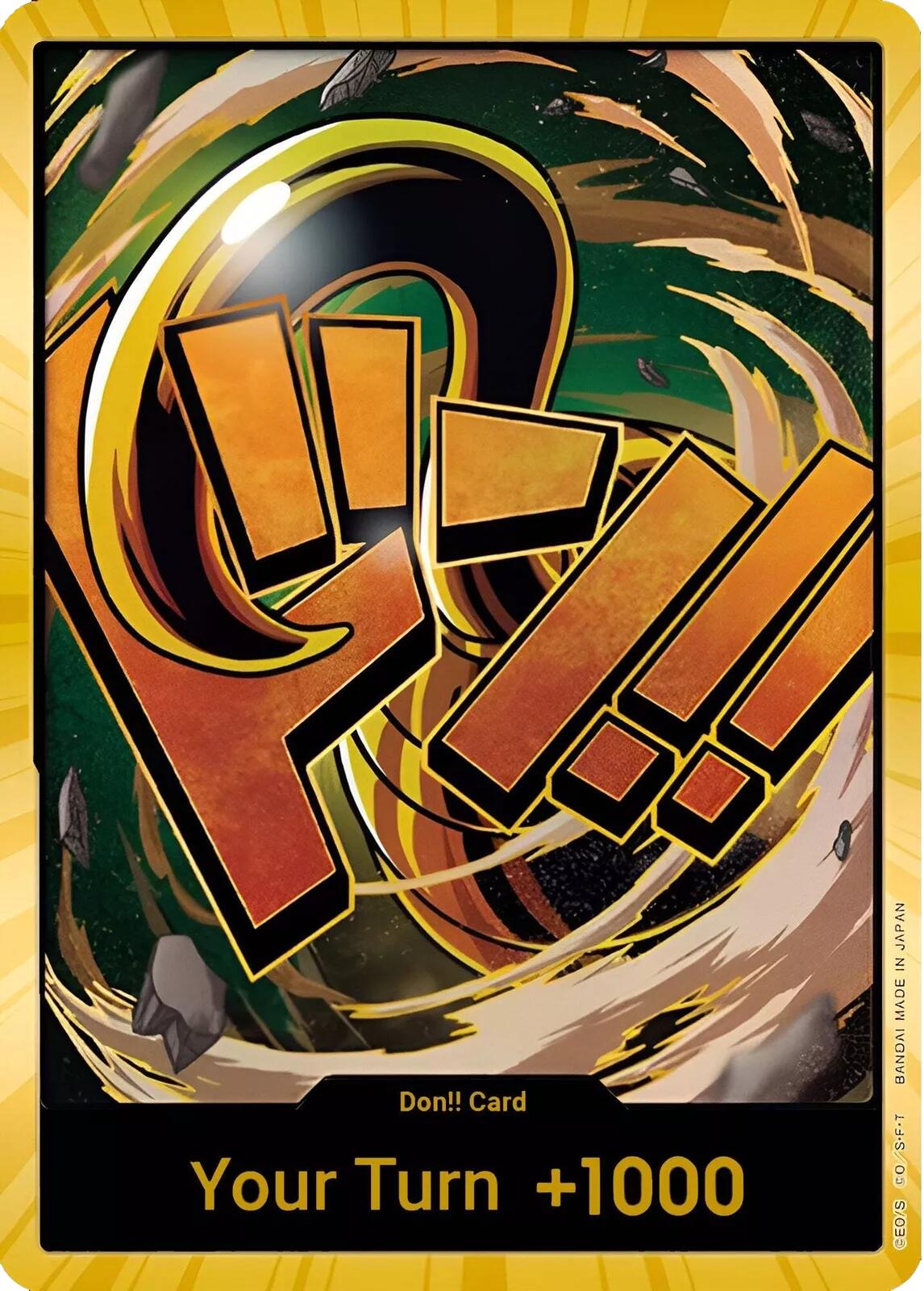 DON!! Card (Crocodile) (Gold) [Premium Booster -The Best-] | Good Games Cannington