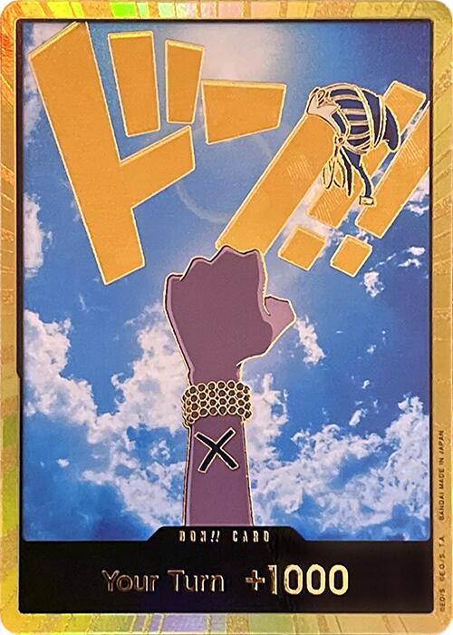 DON!! Card (Vivi) (Gold) [Premium Booster -The Best-] | Good Games Cannington