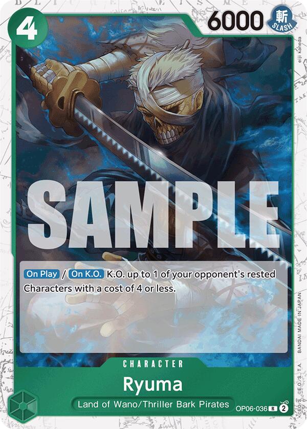 Ryuma (Jolly Roger Foil) [Premium Booster -The Best-] | Good Games Cannington
